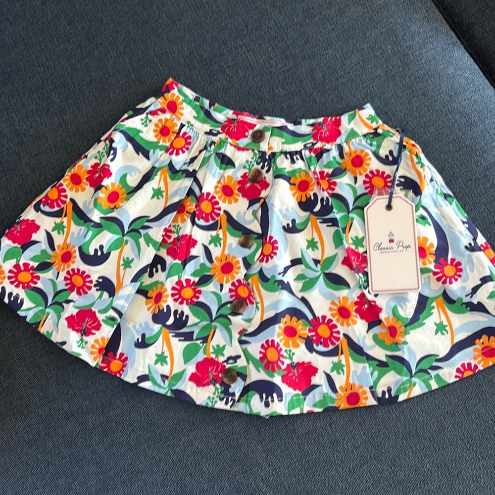 Classic Prep 5T floral skirt